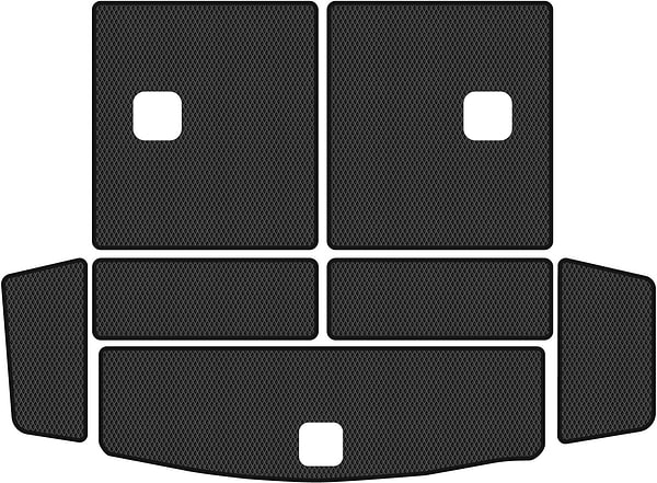 Фото - EVA коврик в багажник авто EVAtech для Captiva (C140) 7 seats AT Restyling Chevrolet 2011-2018 1 поколение SUV EU (CT3172BE7RBB)