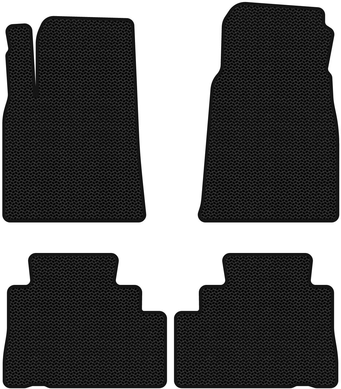 EVA коврики в салон авто EVAtech для Captiva (C140) 7 seats AT Restyling Chevrolet 2011-2018 1 поколение SUV EU CT3172PC4KBB