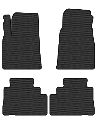 EVA коврики в салон авто EVAtech для Captiva (C140) 7 seats AT Restyling Chevrolet 2011-2018 1 поколение SUV EU CT3172PC4RBB