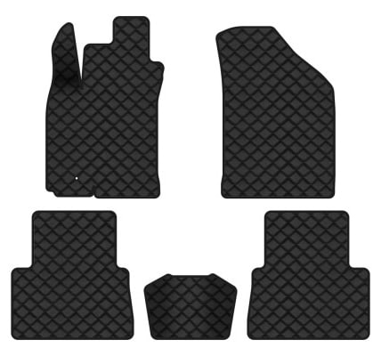 Килимки з екошкіри в салон авто EVAtech ECO для Lacetti Chevrolet 2002 1 покоління Combi EU CT32555CV5LA1BBB