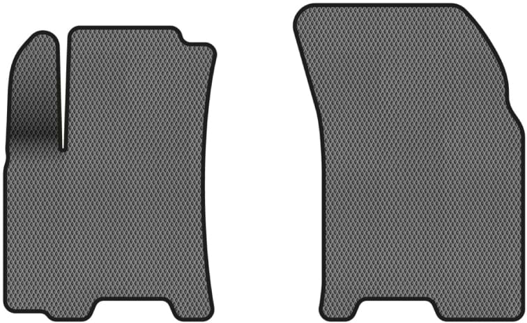 EVA килимки в салон авто передні EVAtech для Aveo (T250) 5-doors Restyling Chevrolet 2005-2011 1 покоління Htb EU CT33301A2RGB