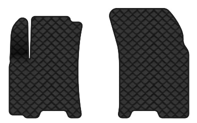 Коврики из экокожи в салон авто передние EVAtech ECO для Aveo (T250) 3-doors Restyling Chevrolet 2005-2011 1 поколение Htb EU CT337A2BBB