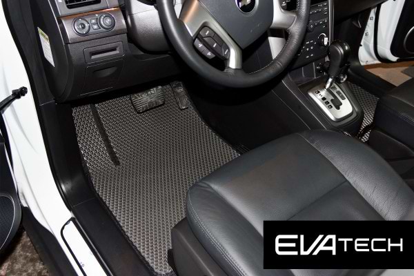 Фото - Килимки з екошкіри в салон авто передні EVAtech ECO для Captiva (C100) 5 seats Chevrolet 2006-2011 1 покоління SUV EU CT339A2BBB