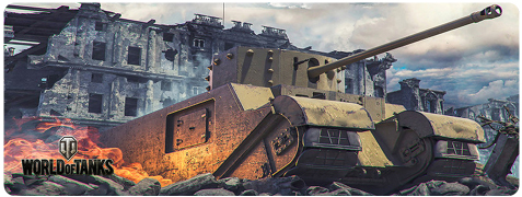 Фото - Килимок для миші ігровий Voltronic World of Tanks-34 (WTPCT34)