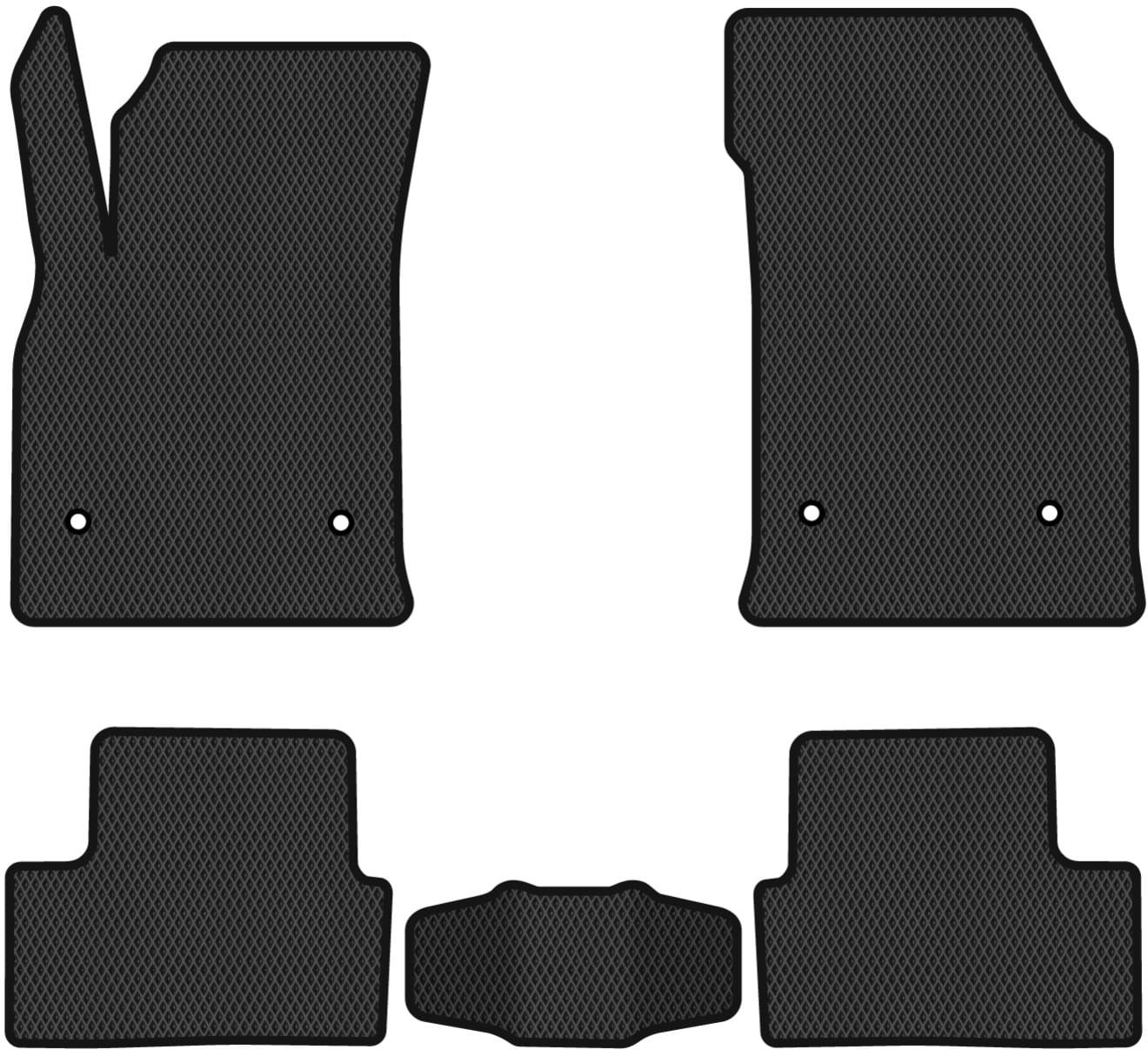 EVA коврики в салон авто EVAtech для Cruze (J300) Chevrolet 2009-2016 2 поколение Sedan EU CT340CV5AV4RBB