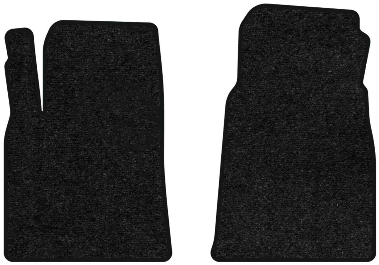 Килимки ворсові в салон авто EVAtech Standard для Chevrolet Captiva (C100) 7 seats 2006-2011 1 покоління SUV EU чорний кант CT34224A2VEB