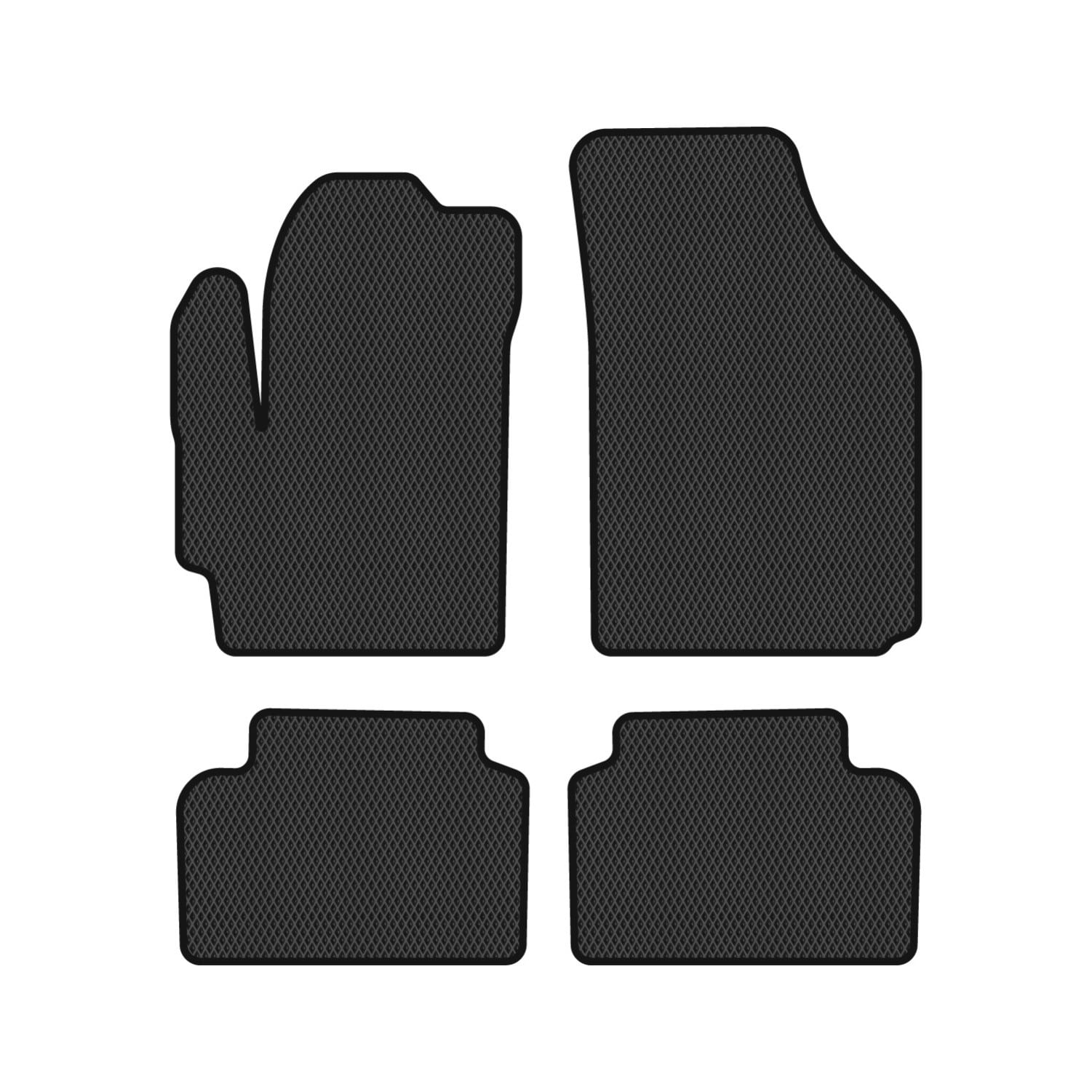 EVA коврики в салон авто EVAtech для Spark Chevrolet 2005-2009 2 поколение Htb EU CT3424PV4RBB