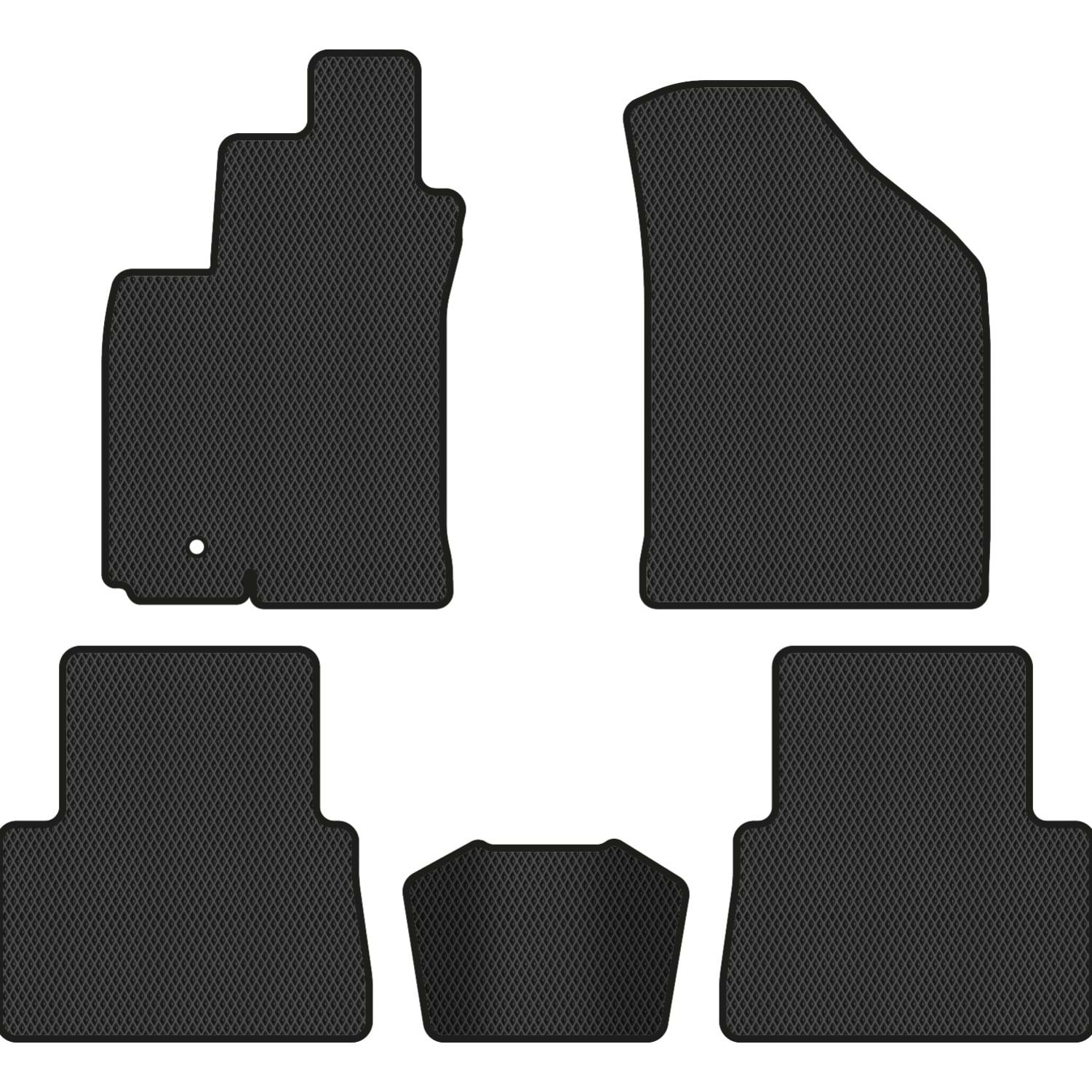 EVA коврики в салон авто EVAtech для Lacetti Chevrolet 2002 1 поколение Combi EU CT342CG5RBB