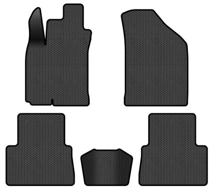 EVA коврики в салон авто EVAtech для Lacetti Chevrolet 2002 1 поколение Combi EU CT342CV5SBB