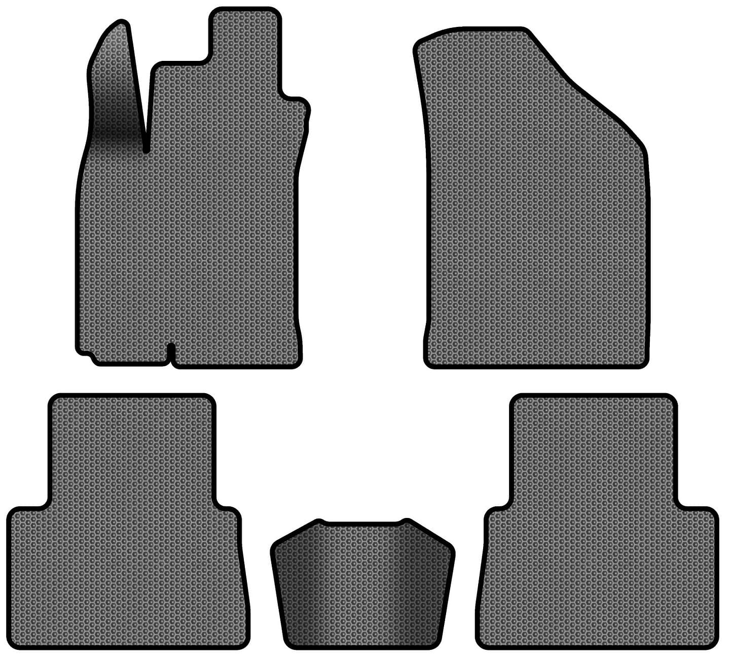 EVA коврики в салон авто EVAtech для Lacetti Chevrolet 2002 1 поколение Combi EU CT342CV5SGB