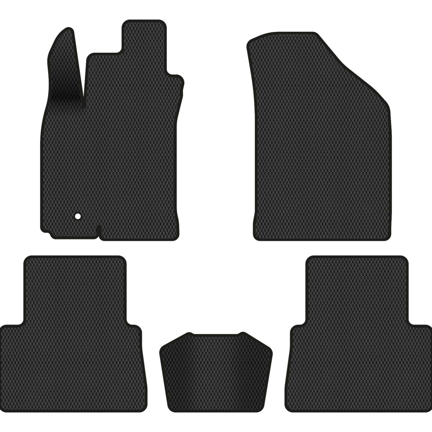 EVA коврики в салон авто EVAtech для Lacetti Chevrolet 2002 1 поколение Sedan EU CT343CV5RBB