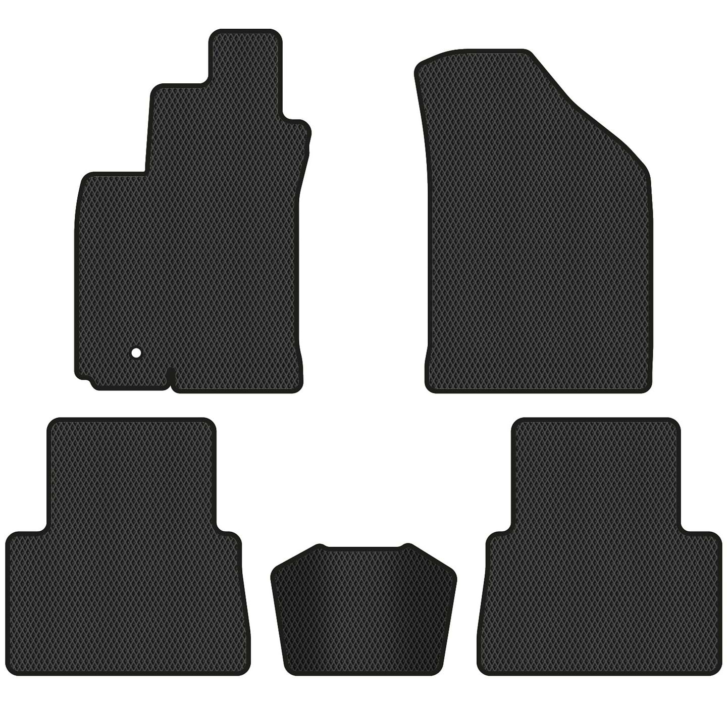 EVA коврики в салон авто EVAtech для Lacetti Chevrolet 2002 1 поколение Sedan EU CT343CG5AV1RBB