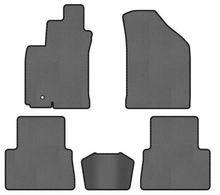 Фото - EVA коврики в салон авто EVAtech для Lacetti Chevrolet 2002 1 поколение Sedan EU CT343CG5AV1RGB