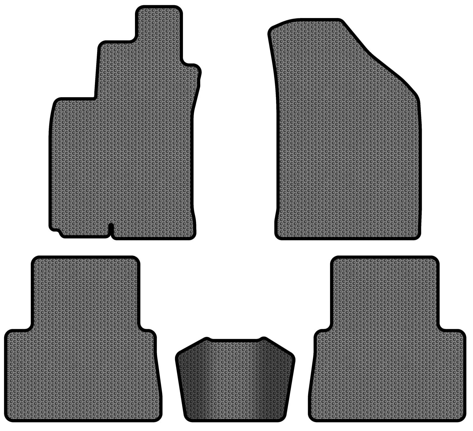 EVA коврики в салон авто EVAtech для Lacetti Chevrolet 2002 1 поколение Sedan EU CT343CG5SGB