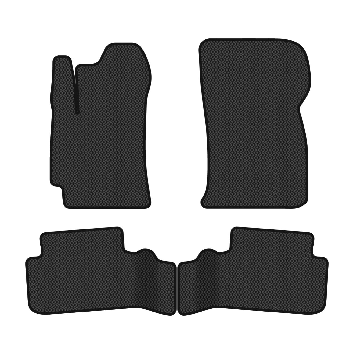 EVA коврики в салон авто EVAtech для Lanos Chevrolet 1998-2017 1 поколение Sedan EU CT344PC4RBB