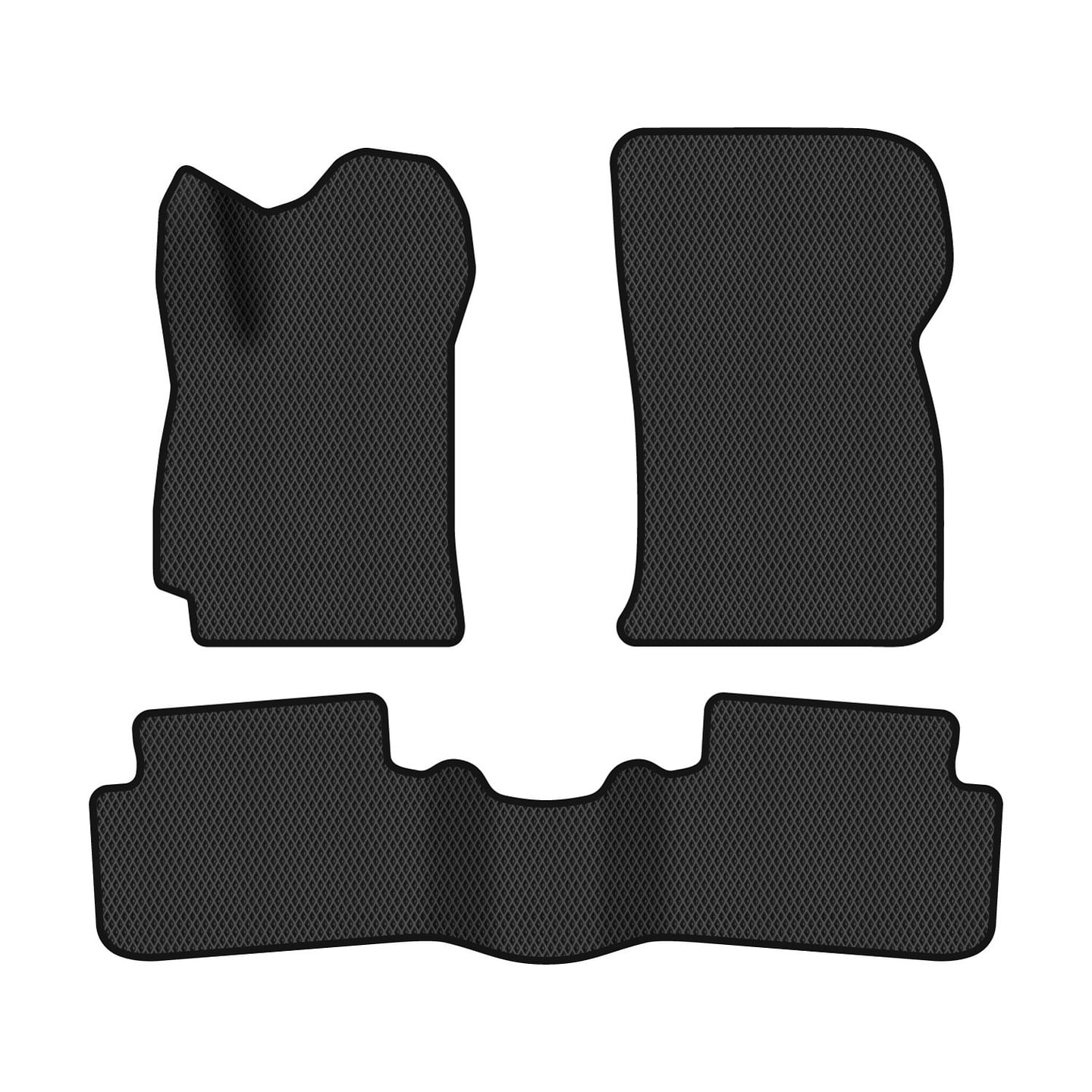 EVA коврики в салон авто EVAtech для Lanos Chevrolet 1998-2017 1 поколение Sedan EU CT344ZD3RBB