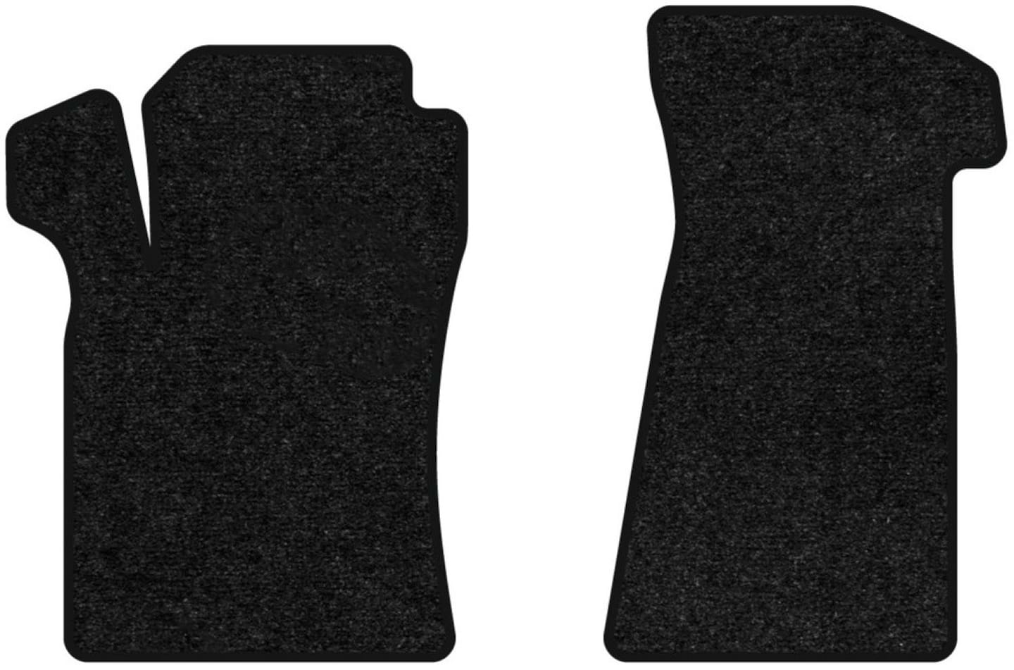 Коврики ворсовые в салон авто EVAtech Standard для Chevrolet Niva 2002-2009 1 поколение SUV EU черный кант CT345A2VEB