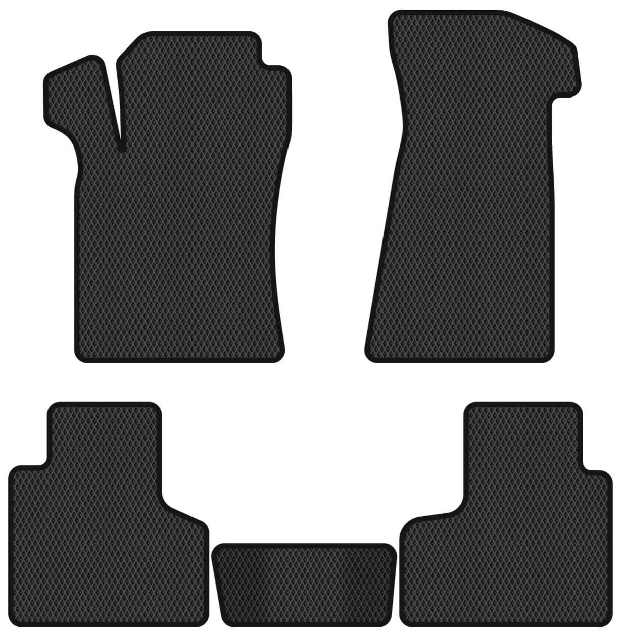 EVA коврики в салон авто EVAtech для Niva Restyling Chevrolet 2009 1 поколение SUV EU CT346C5RBB