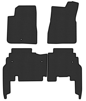 EVA коврики в салон авто EVAtech для Traverse Chevrolet 2008-2017 1 поколение SUV USA CT42460PBL4TL4RBB