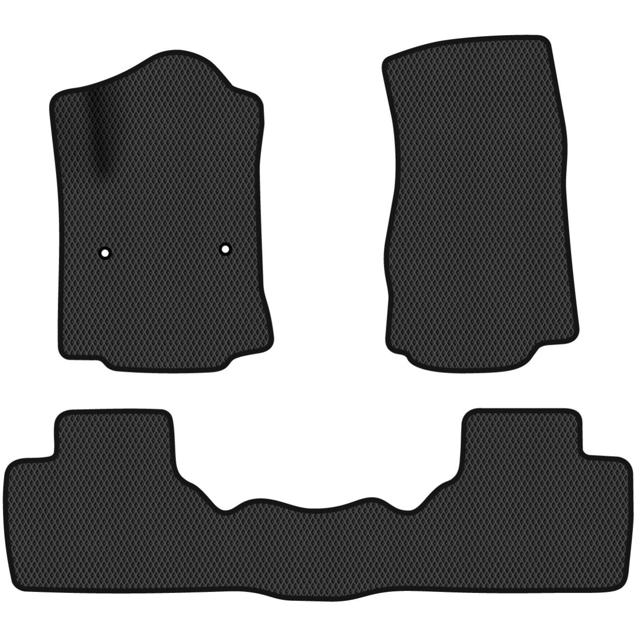 EVA коврики в салон авто EVAtech для Tahoe (GMT K2UC) Chevrolet 2014-2020 4 поколение SUV USA CT43099ZD3OU2RBB
