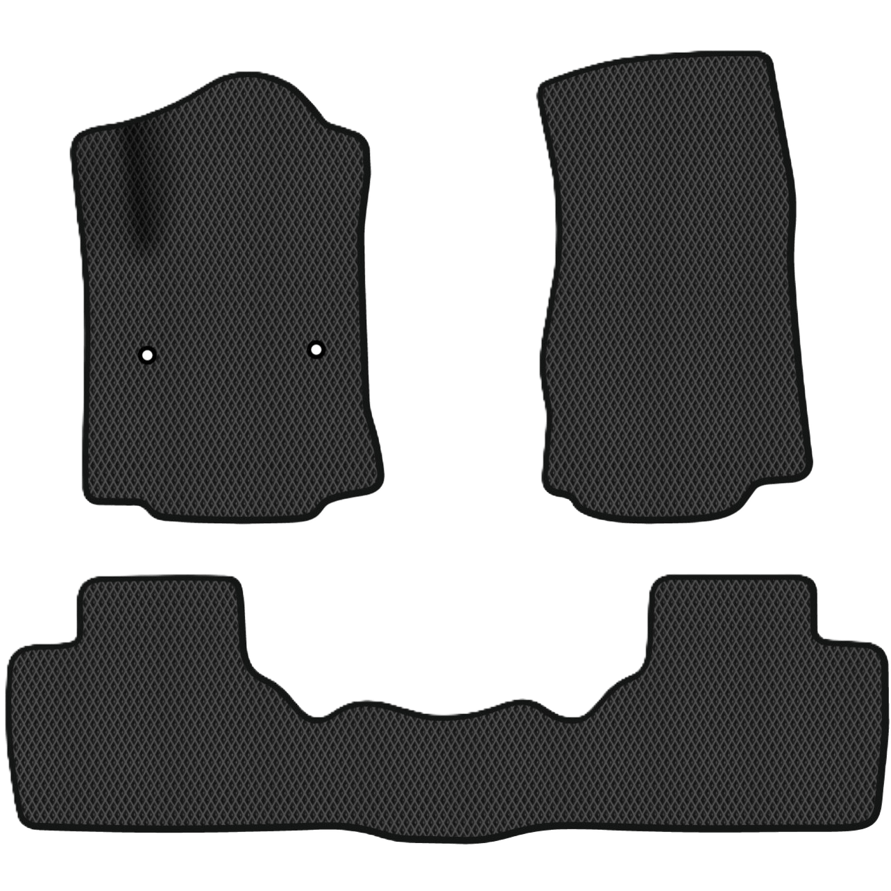 EVA коврики в салон авто EVAtech для Tahoe (GMT K2UC) Chevrolet 2014-2020 4 поколение SUV USA CT43099ZD3OU2RBB