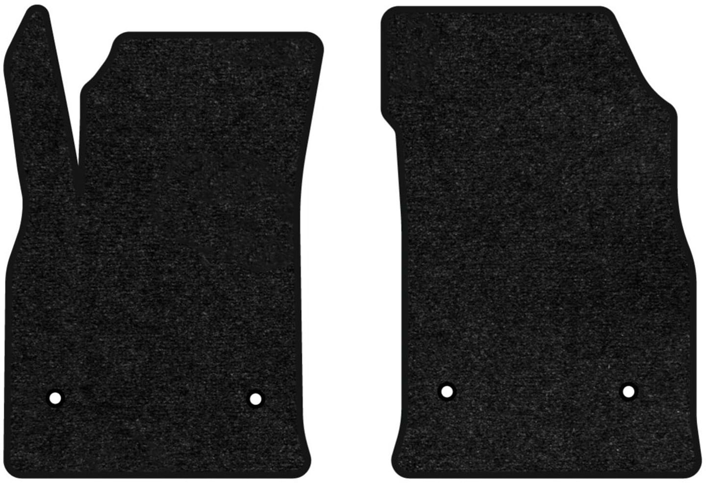 Килимки ворсові в салон авто EVAtech Standard для Chevrolet Cruze (J300) 2009-2016 2 покоління Combi USA чорний кант CT43869AV2OU4VEB