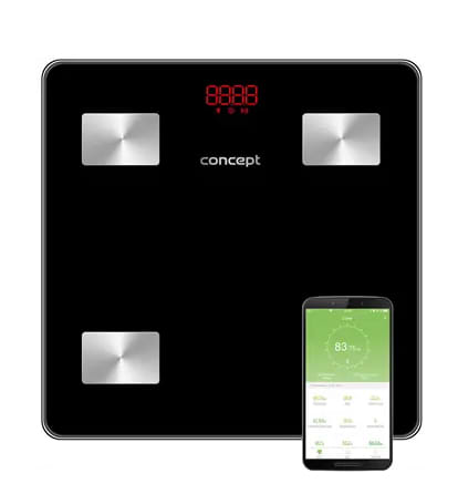 Купити Ваги підлогові Concept VO4001 Perfect Health Black - Фото 1 Ваги підлогові Concept VO4001 Perfect Health Black - Фото 1