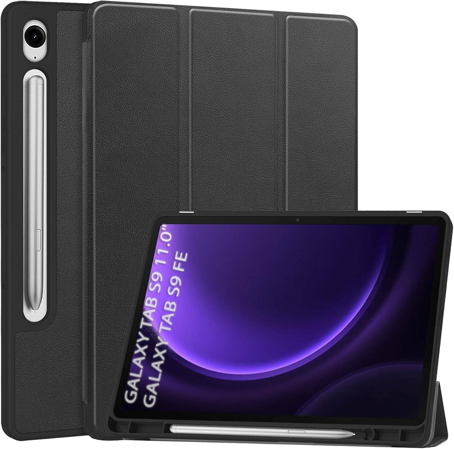 Чехол для планшета BeCover Flexible TPU Mate for Samsung Galaxy Tab S9 (SM-X710/SM-X716)/S9 FE (SM-X510/SM-X516B) 11.0" Black (712527)