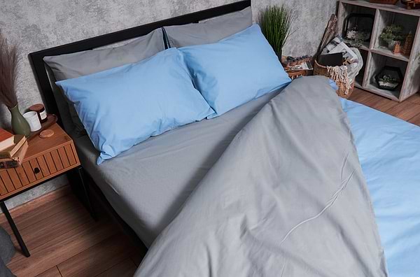 Фото - Комплект постельного белья Moon&Star Бязь Gold Люкс Nordic Gray 175х210 (MS-820003088)