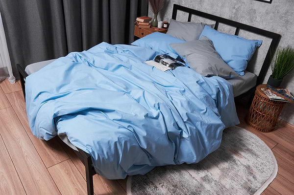 Фото - Комплект постільної білизни Moon&Star Бязь Gold Люкс Nordic Gray 175х210 (MS-820003085)