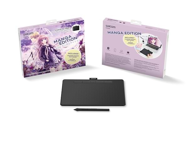 Фото - Графічний планшет Wacom Intuos S Bluetooth Black Manga (CTL-4100WLK-M)