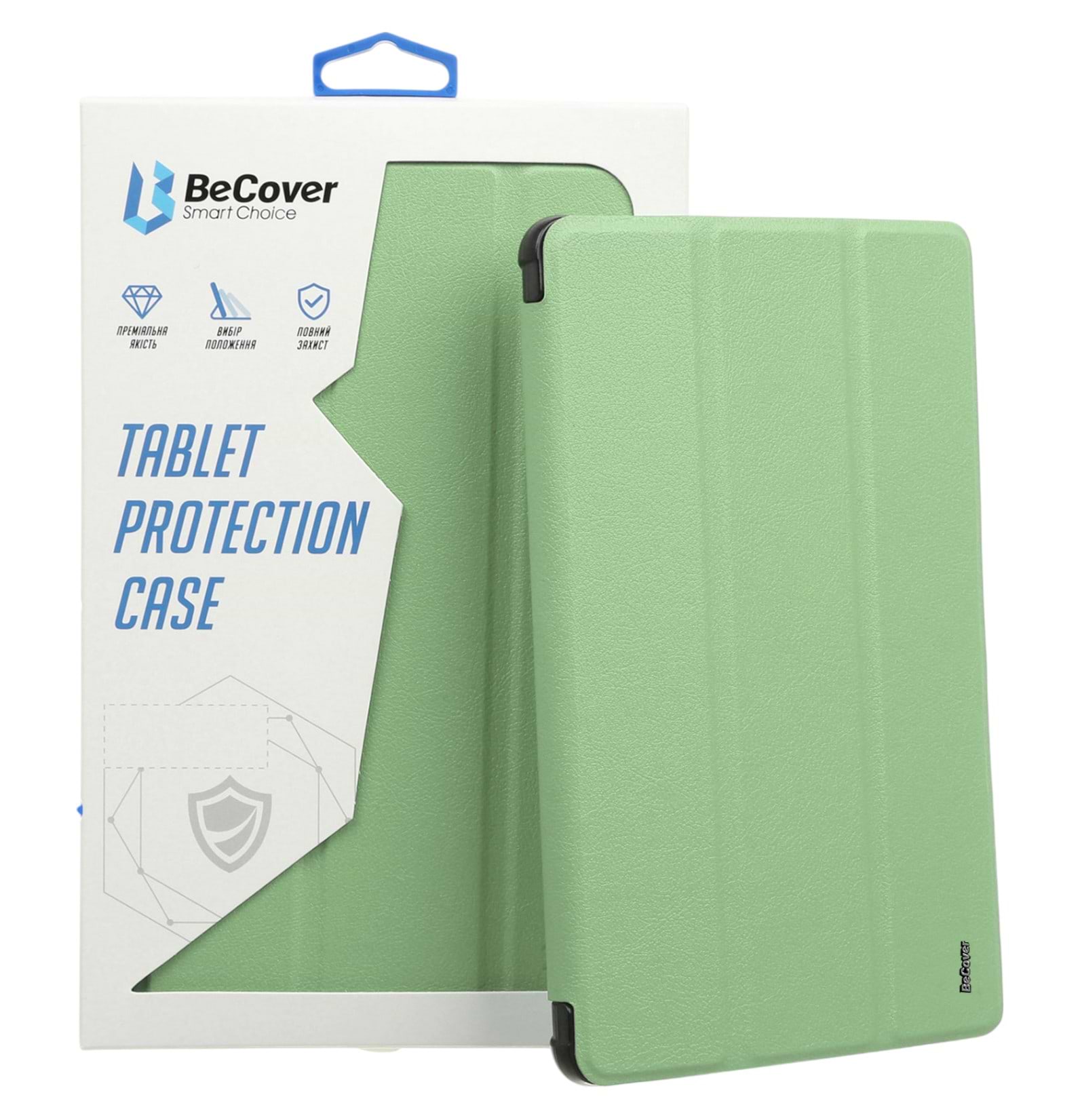 Чехол для планшета BeCover for Samsung Galaxy Tab S6 Lite 10.4 P610/P613/P615/P619 Green (708329) - Фото 1