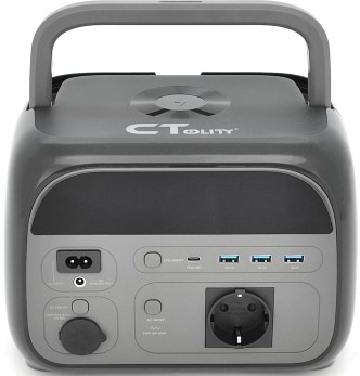 Зарядна станція універсальна Ctolity AP400 APP Control 400W 345Wh LiFePO4 MPPT 150W max DC12V-5A