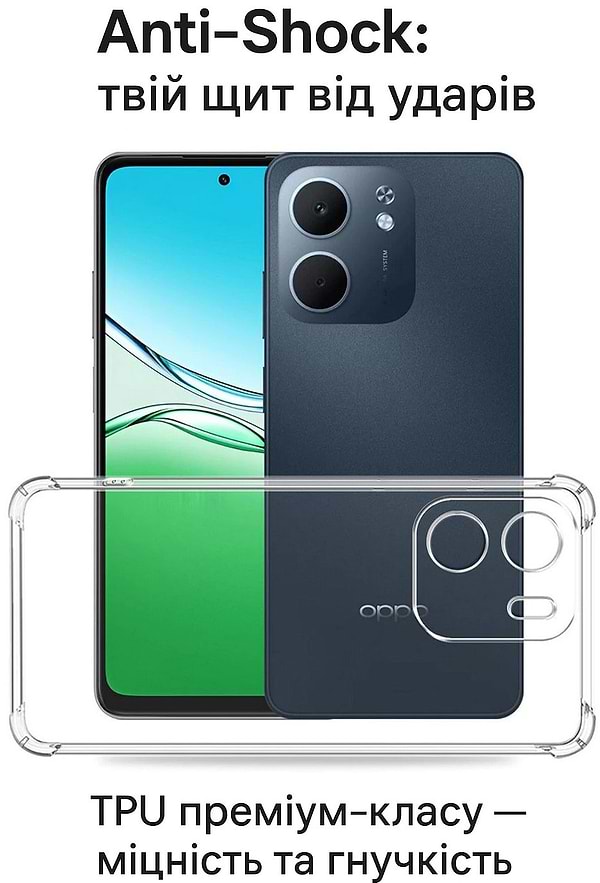 Фото - Чохол для смартфону BeCover for Oppo A5x 4G/5G Clear (713814)