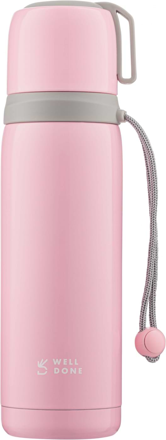 Купити Термос Well Done 500 мл (WD-7025P) - Фото 1 Термос Well Done 500 мл (WD-7025P) - Фото 1