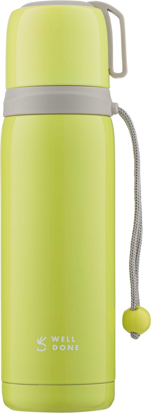 Купити Термос Well Done 500 мл (WD-7025G) - Фото 1 Термос Well Done 500 мл (WD-7025G) - Фото 1