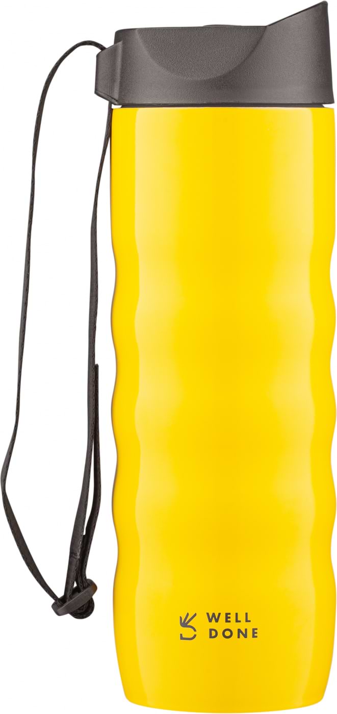 Купити Термочашка Well Done WD-7084Y 480 мл Yellow - Фото 1 Термочашка Well Done WD-7084Y 480 мл Yellow - Фото 1