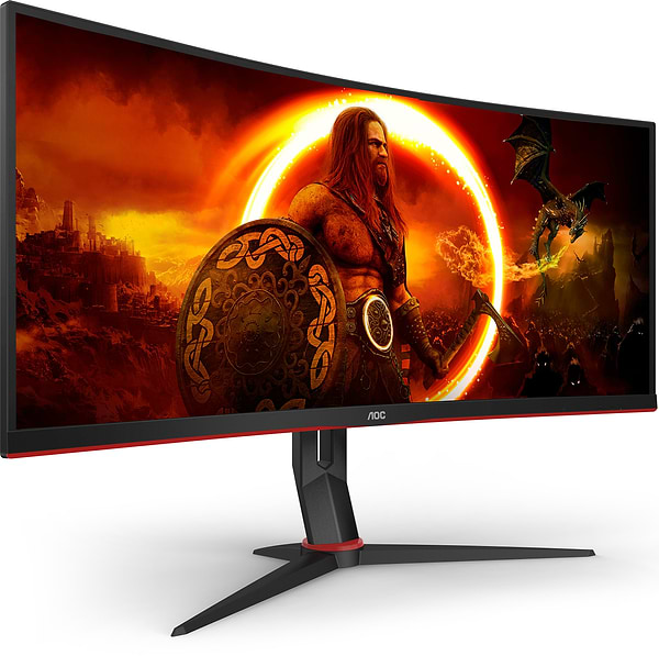 Фото - Монитор игровой AOC CU34G2XP/BK