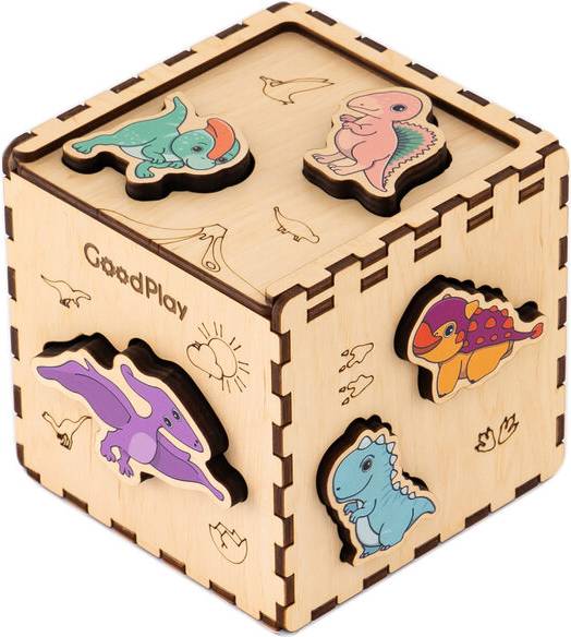 Сортер GoodPlay ДиноМир (CUB-4-010) - Фото 1