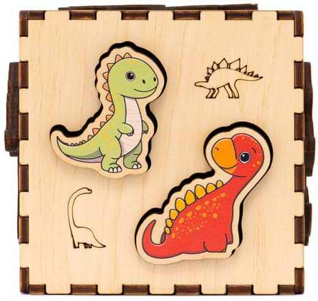 Фото - Сортер GoodPlay ДиноМир (CUB-4-010)