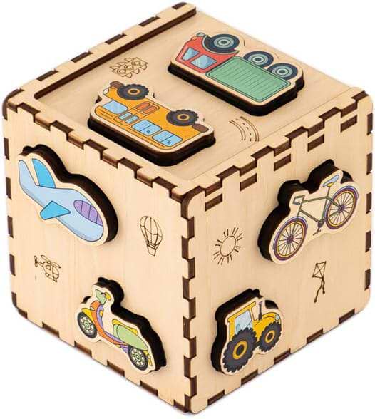 Фото - Сортер GoodPlay Транспорт (CUB-4-011)