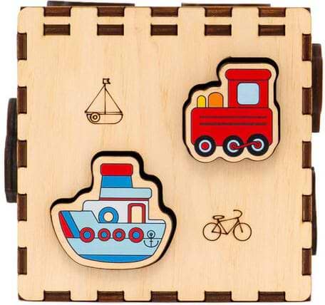 Фото - Сортер GoodPlay Транспорт (CUB-4-011)