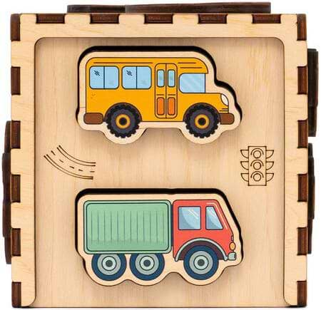 Фото - Сортер GoodPlay Транспорт (CUB-4-011)