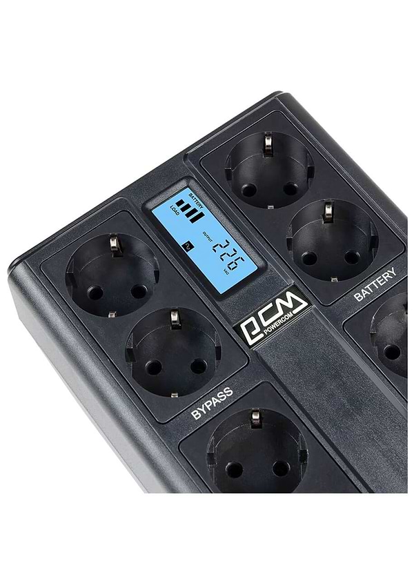 Фото - Источник бесперебойного питания Powercom CUB-850N Schuko
