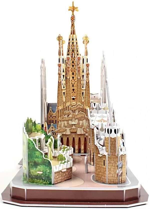 Фото - 3D пазли Cubic Fun City Line "Барселона" (MC256h)