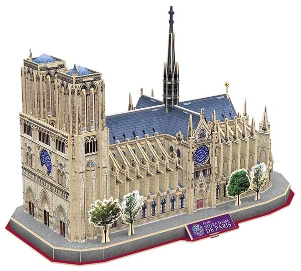 Фото - 3D пазли Cubic Fun National Geographic "Нотр-Дам-де-Парі" (DS0986h)