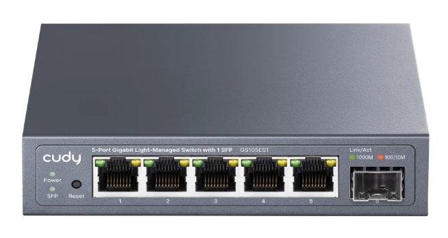 Коммутатор локальной сети (Switch) Cudy GS105ES1