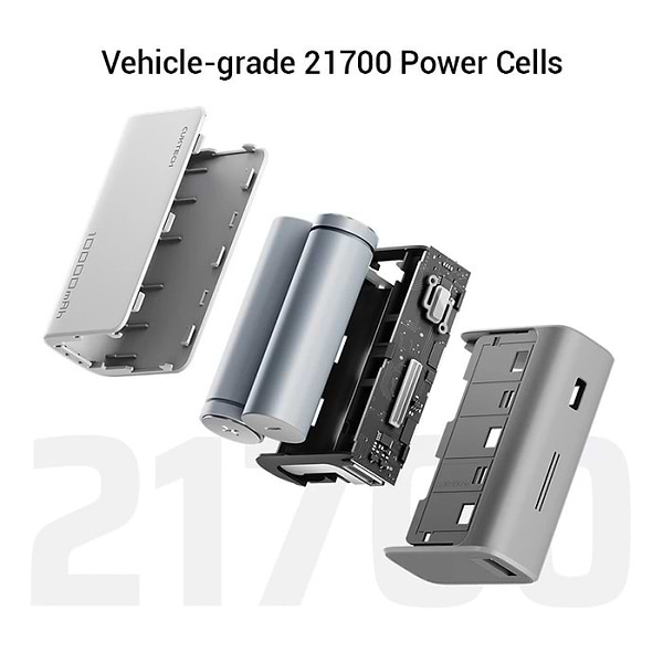 Фото - Батарея мобільна CUKTECH PB100 10000 mAh 30W 1C1A Grey
