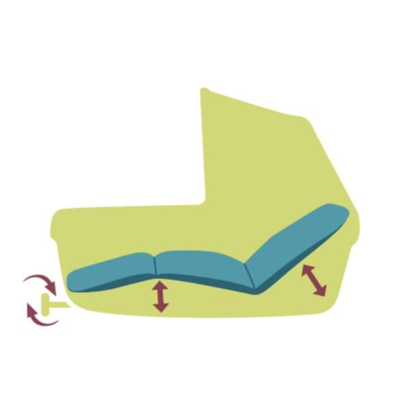 Фото - Коляска універсальна 2 в 1 Peg-Perego Veloce Mon Amour Belvedere