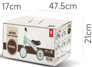 Фото - Біговел Qplay Cutey Light Blue (B-400-5CuteyLightBlue)